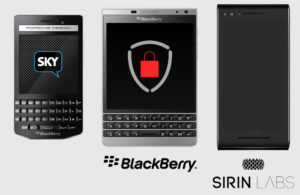 Imagem de smartphones blindados: SkyECC, BlackBerry e Solarin