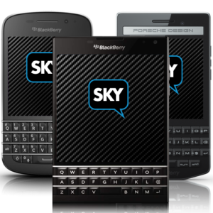 Foto de Smartphones BlackBerry com SkyECC